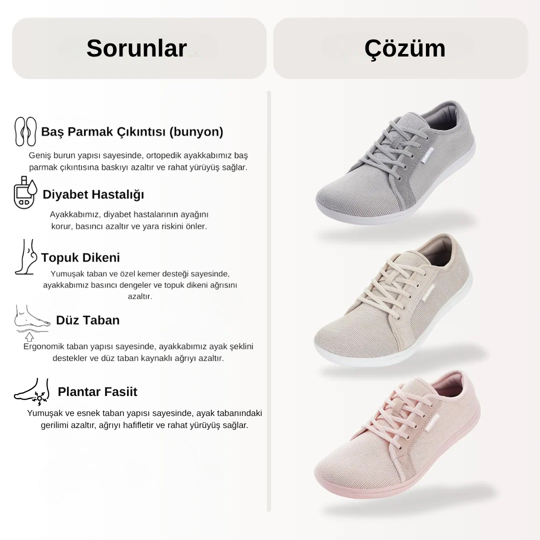 Comfort Wear - WideStep Ortopedik Ayakkabı